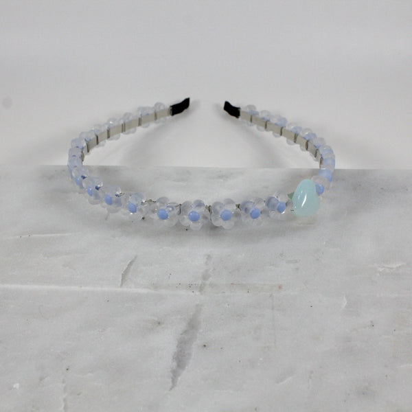 Pastel flower with heart headbands for women or girls