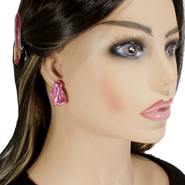 Adorable bunny stud earrings