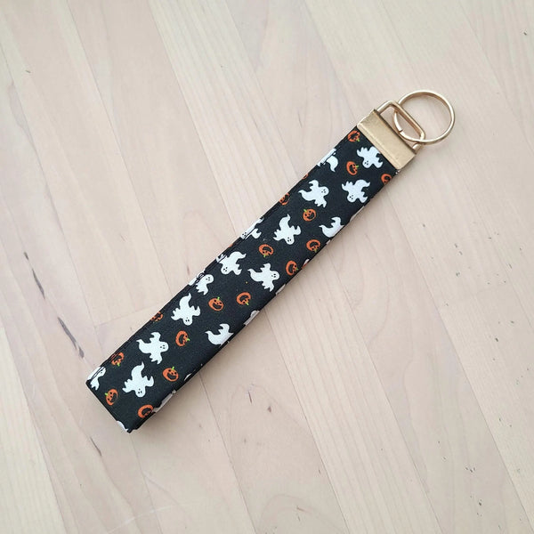 Halloween Wristlet Keychain – Fabric Key Fob