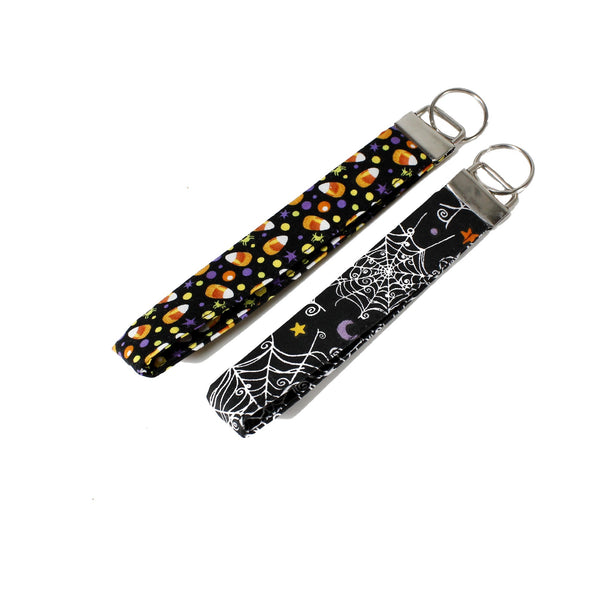 Halloween Wristlet Keychain – Fabric Key Fob