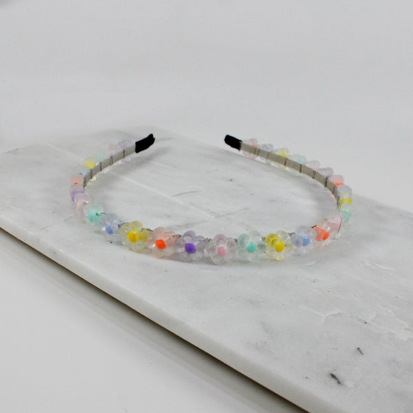 Pastel flowers headbands for women or girls