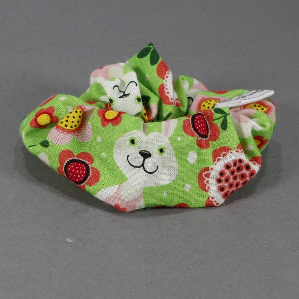 Natural 100% cotton scrunchies for kids hair