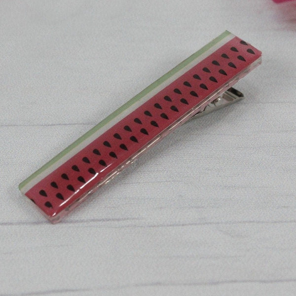 Summer watermelon hair clip