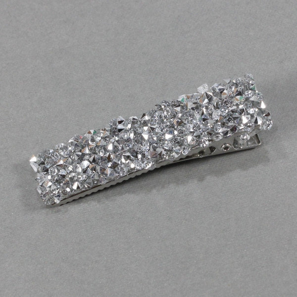 Rhinestone wide alligator hair clip for woman and girls