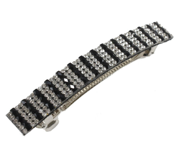 rhinestone hair barrette for thick hair