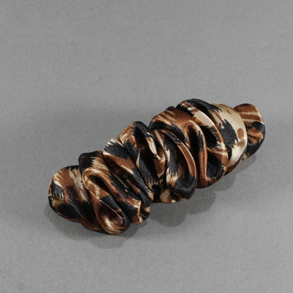 barrette-scrunchie hair accessories for thick, curly hair