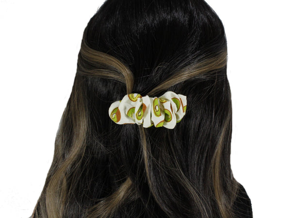 Cute and playful fruits barrette- scrunchie