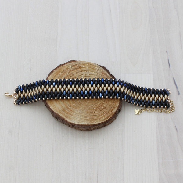 Beadwork bracelet wife mother in low gift