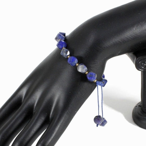 Natural Lapis lazuli bracelet for women