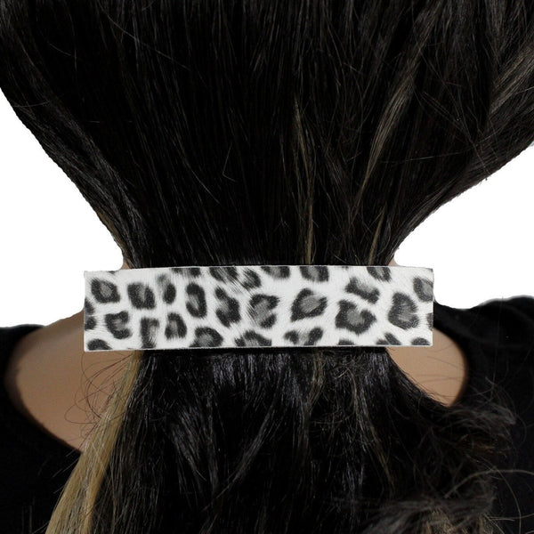 animal print barrette for women or girls