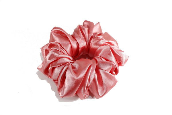 Satin large size scrunchie for thick hair