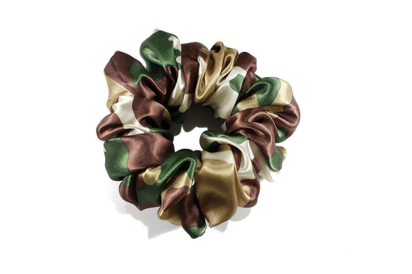 camouflage scrunchie for girls