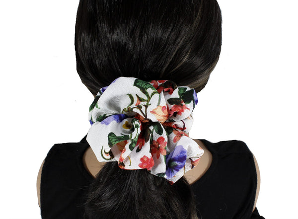 bright and colorful XL scrunchie for girls