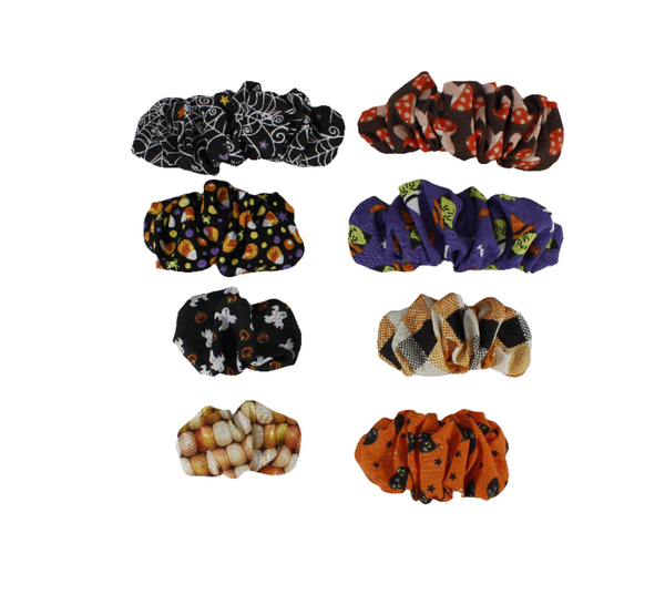 Halloween barrette - scrunchie for women or girls