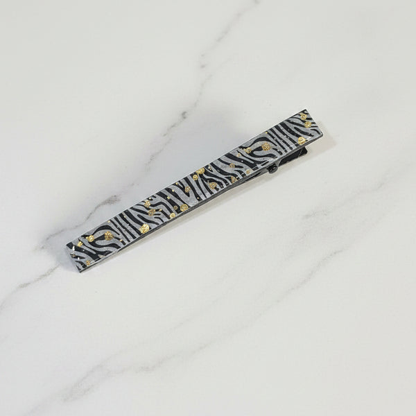 Animal Print Resin Alligator Hair Clips