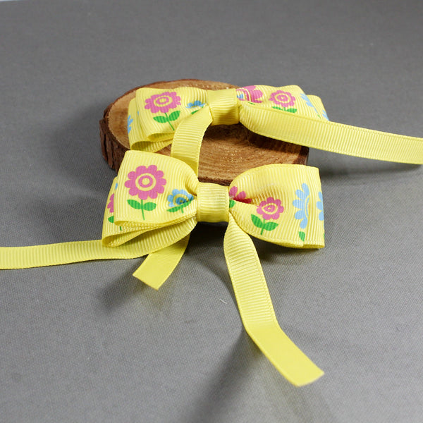 Set of two cute hair bows for girls