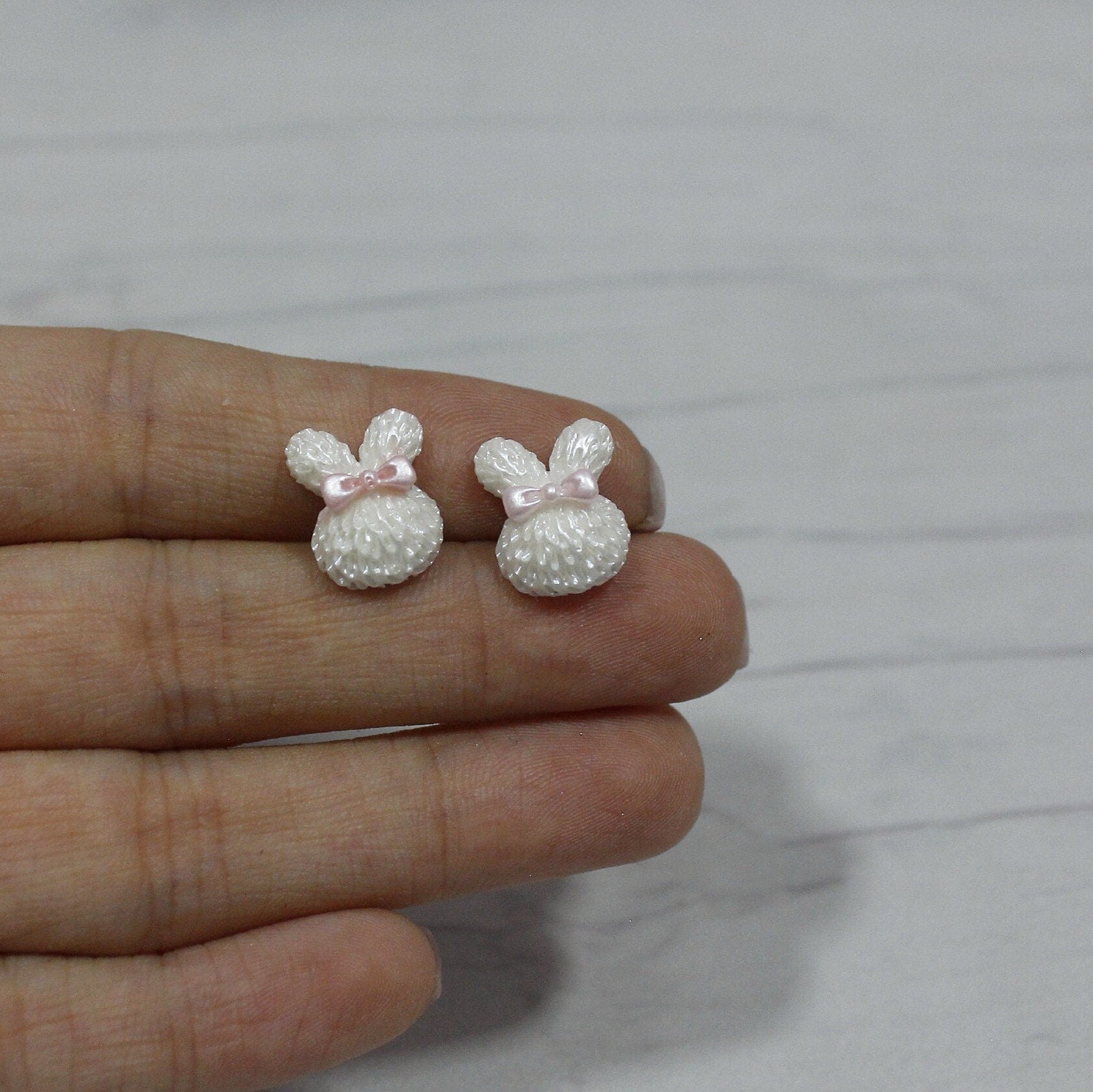 Easter Bunny ears stud earrings