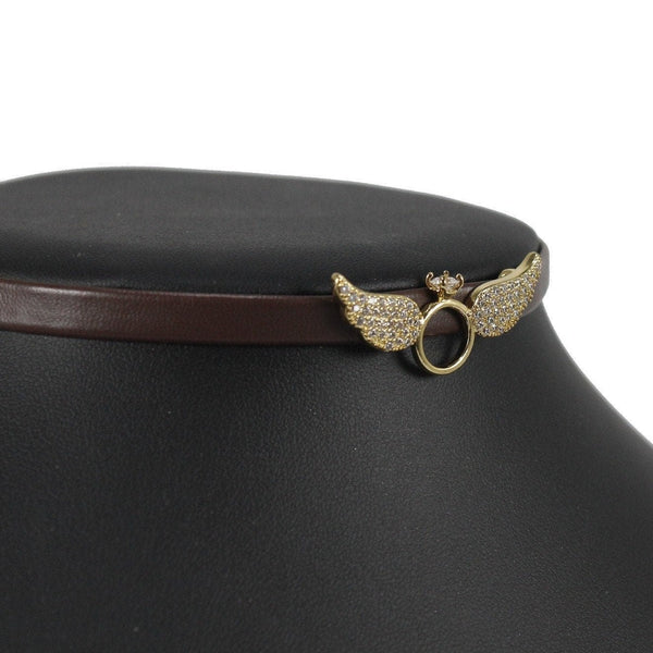 Wings choker necklace for woman