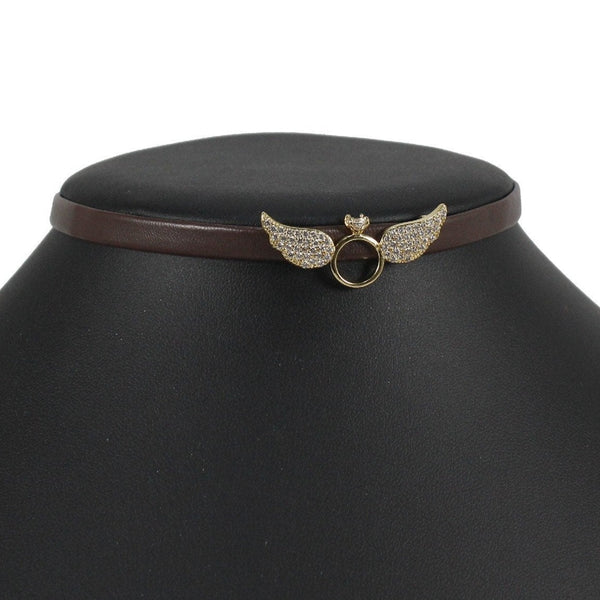 Wings choker necklace for woman