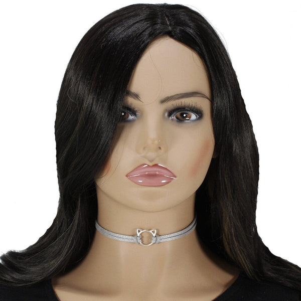 cat choker necklace for woman 