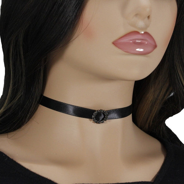 black choker necklace